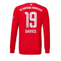 Bayern Munich Alphonso Davies #19 Fußballbekleidung Heimtrikot 2022-23 Langarm